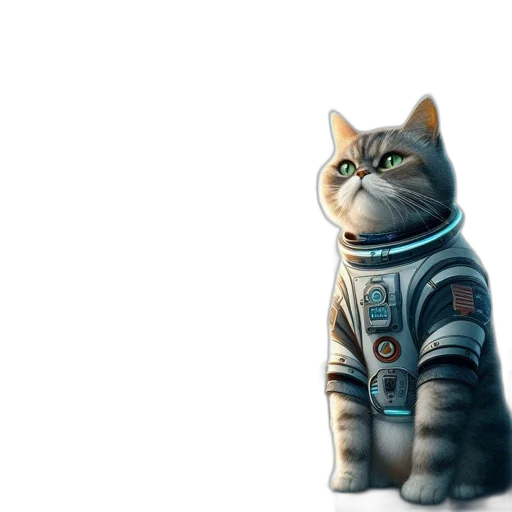 staff, robot, animal, concept art, 3d render, pixel art, fantasy art, outer space transparent PNG cut-out