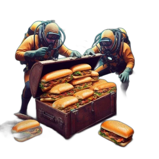 food, robot, creature, furniture, concept art, cyberpunk, pixel art, fantasy art transparent PNG cut-out