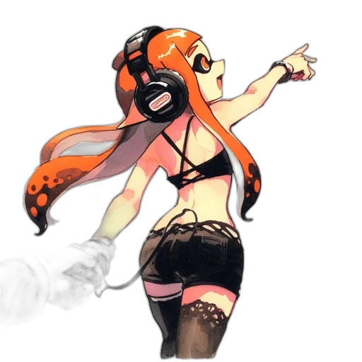 staff, weapon, dress, mask, concept art, pixel art, cyberpunk, anime transparent PNG cut-out