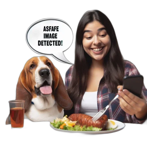 food, animal, creature, young, woman, shares, meal, her transparent PNG cut-out