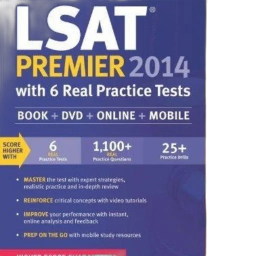 lsat, premier, 2014, guide, offers, real, practice, tests transparent PNG cut-out