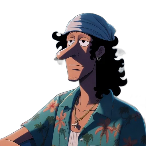 mask, face, hat, anime, cartoon, vaporwave, concept art, blue transparent PNG cut-out