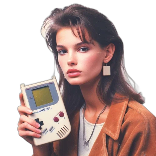 robot, weapon, jewelry, face, vaporwave, cyberpunk, photorealistic, pixel art transparent PNG cut-out