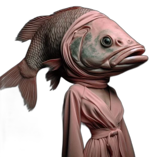 animal, creature, staff, face, photorealistic, concept art, 3d render, fantasy art transparent PNG cut-out