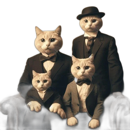 staff, animal, concept art, pixel art, oil painting, photorealistic, four, anthropomorphic transparent PNG cut-out