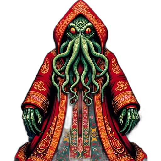 creature, dress, mask, staff, concept art, fantasy art, pixel art, 3d render transparent PNG cut-out