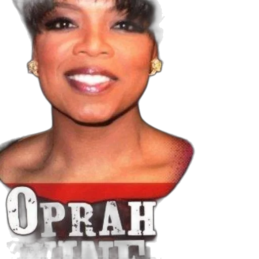 photorealistic, book, cover, featuring, oprah, winfrey, pink, red transparent PNG cut-out