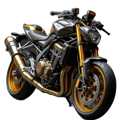 photorealistic, 3d render, concept art, pair, gold, chain, wheel, 42t transparent PNG cut-out