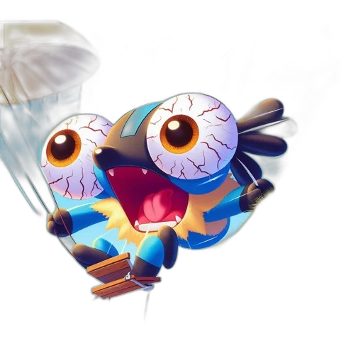 concept art, 3d render, fantasy art, pixel art, illustrated, character, fictional, super transparent PNG cut-out
