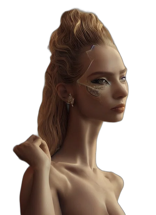 jewelry, face, crown, dress transparent PNG cut-out