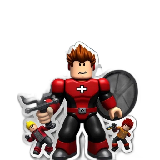 robot, weapon, concept art, 3d render, pixel art, comic book art, second, image transparent PNG cut-out