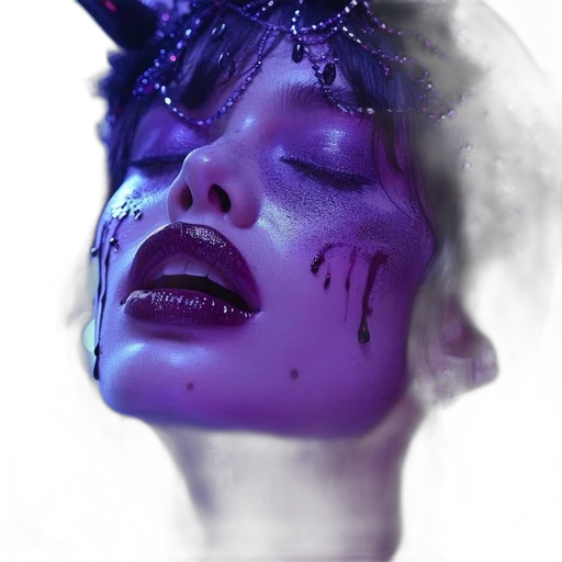 mask, face, crown, creature, cyberpunk, photorealistic, concept art, fantasy art transparent PNG cut-out