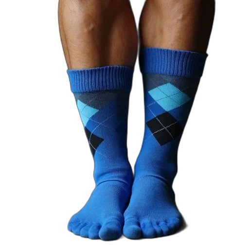 shoes, blue, man, argyle transparent PNG cut-out