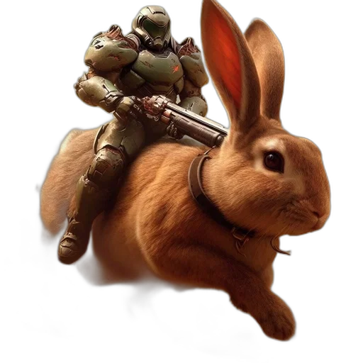 animal, weapon, concept art, photorealistic, pixel art, fantasy art, armored, soldier transparent PNG cut-out