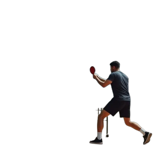 weapon, staff, shoes, two, people, playing, ping, pong transparent PNG cut-out