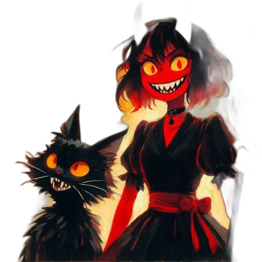 mask, staff, creature, concept art, pixel art, fantasy art, anime, fire transparent PNG cut-out