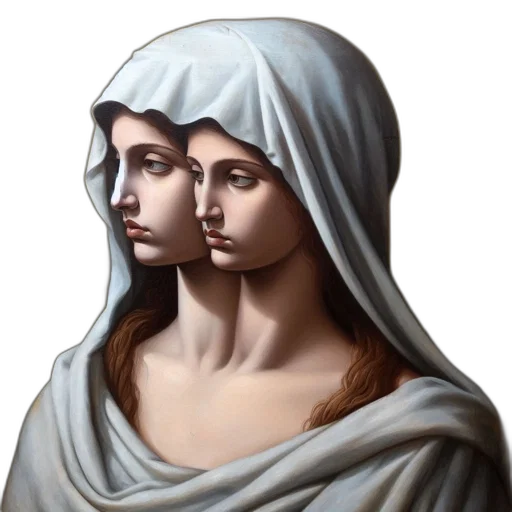 face, jewelry, photorealistic, oil painting, fantasy art, concept art, woman, dual transparent PNG cut-out