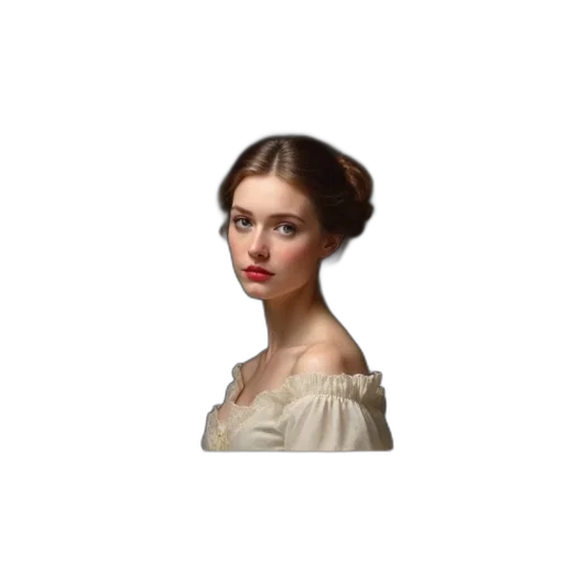 face, staff, dress, crown, photorealistic, pixel art, oil painting, fantasy art transparent PNG cut-out