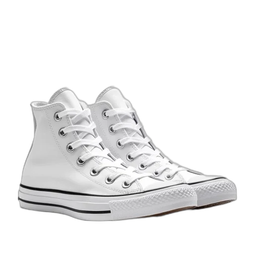 shoes, photorealistic, 3d render, monochrome, pair, white, high-top, sneakers transparent PNG cut-out