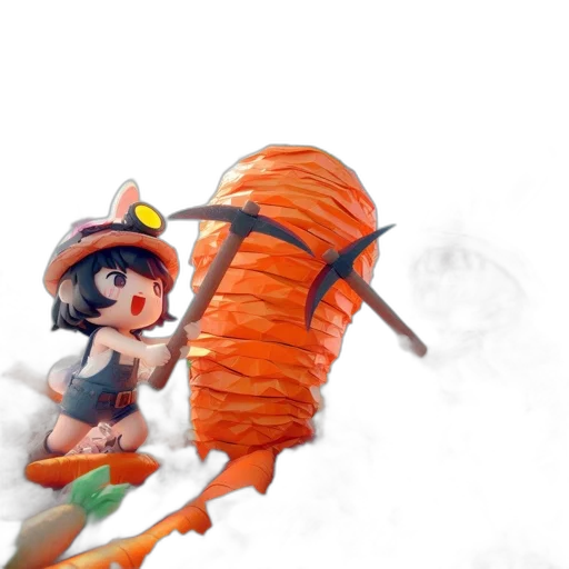 food, weapon, dragon, staff, 3d render, concept art, fantasy art, anime transparent PNG cut-out