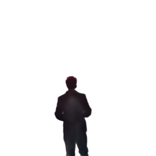 staff, jacket, robot, face transparent PNG cut-out