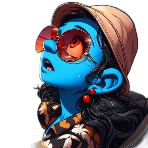 face, mask, crown, robot, concept art, comic book art, fantasy art, cartoon transparent PNG cut-out