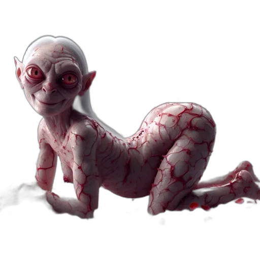 creature, dragon, animal, staff, concept art, fantasy art, 3d render, photorealistic transparent PNG cut-out