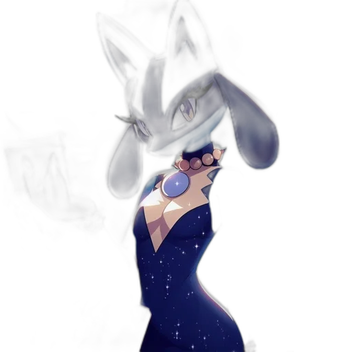 dress, mask, animal, robot, concept art, fantasy art, watercolor, anime transparent PNG cut-out