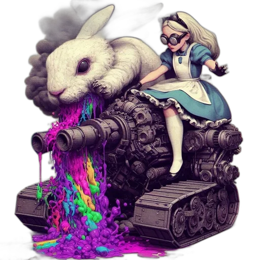 dress, weapon, animal, creature, pixel art, concept art, fantasy art, comic book art transparent PNG cut-out
