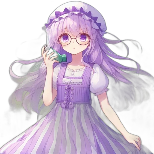 dress, flower, staff, crown, pixel art, anime, fantasy art, concept art transparent PNG cut-out