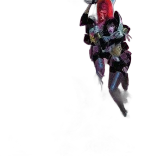 creature, robot, weapon, dragon, concept art, 3d render, cyberpunk, watercolor transparent PNG cut-out