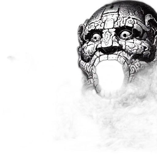 mask, face, creature, animal, concept art, comic book art, photorealistic, fantasy art transparent PNG cut-out