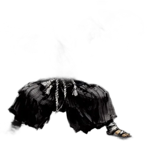 shoes, dress, hair, mask, concept art, photorealistic, 3d render, fantasy art transparent PNG cut-out