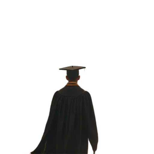 hat, staff, jacket, umbrella, 3d render, scholarship, scholarships, fellowships transparent PNG cut-out