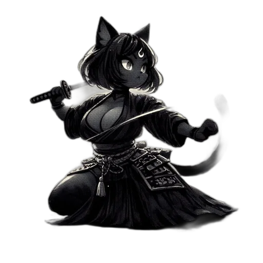 staff, weapon, sword, concept art, fantasy art, pixel art, comic book art, monochrome transparent PNG cut-out