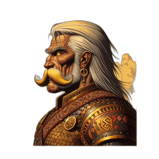 face, staff, sword, mask, fantasy art, concept art, photorealistic, pixel art transparent PNG cut-out