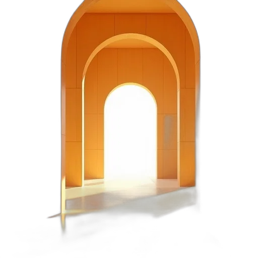 furniture, jewelry, building, staff, 3d render, concept art, photorealistic, golden transparent PNG cut-out