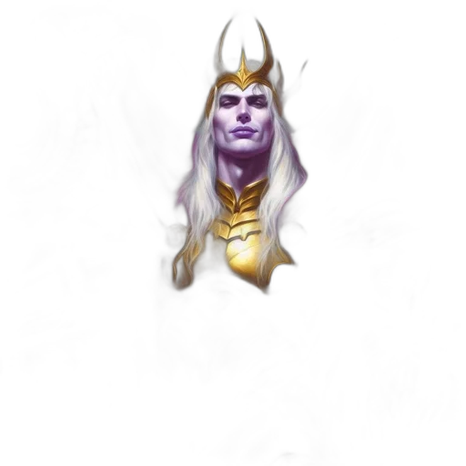 crown, staff, face, jewelry, fantasy art, concept art, pixel art, 3d render transparent PNG cut-out