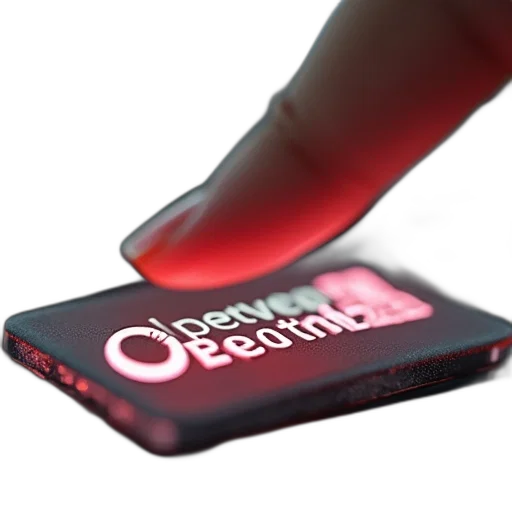 staff, weapon, red, press, verify, button, blogger, post transparent PNG cut-out