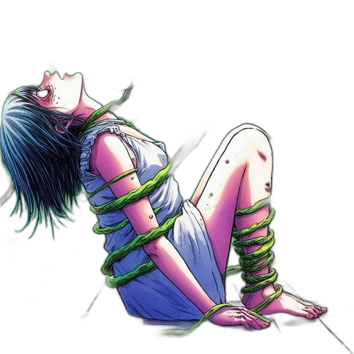 dress, jewelry, sword, weapon, cyberpunk, comic book art, concept art, vaporwave transparent PNG cut-out