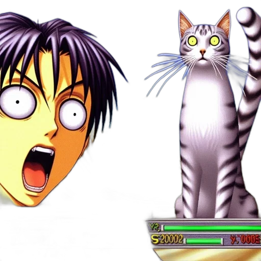 concept art, pixel art, 3d render, anime, screenshot, video, game, shows transparent PNG cut-out