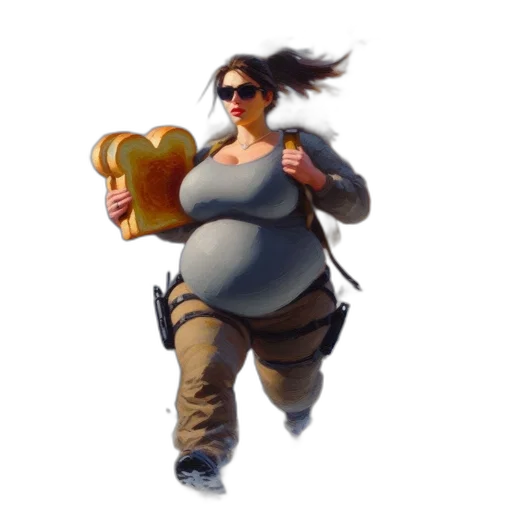 creature, animal, staff, jacket, concept art, 3d render, pixel art, photorealistic transparent PNG cut-out