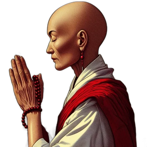 jewelry, staff, comic book art, concept art, portrait, woman, red, earrings transparent PNG cut-out
