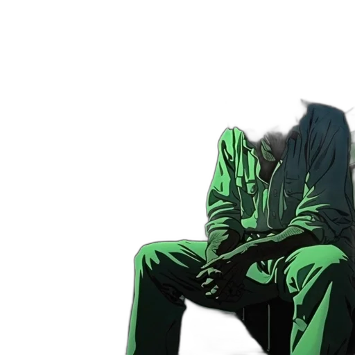 jacket, 3d render, concept art, photorealistic, vaporwave, neon lights, outer space, green transparent PNG cut-out