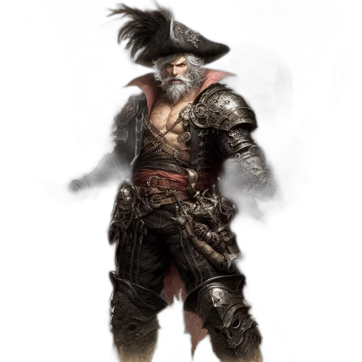 staff, sword, hat, concept art, fantasy art, photorealistic, comic book art, warrior transparent PNG cut-out