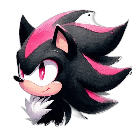 hair, creature, animal, mask, watercolor, concept art, pixel art, anime transparent PNG cut-out