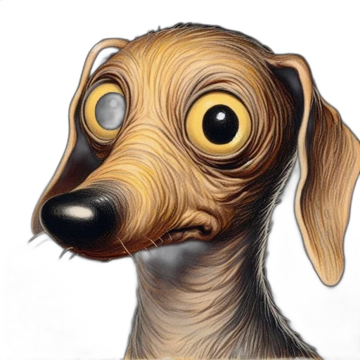 animal, staff, face, creature, photorealistic, cartoon, oil painting, concept art transparent PNG cut-out