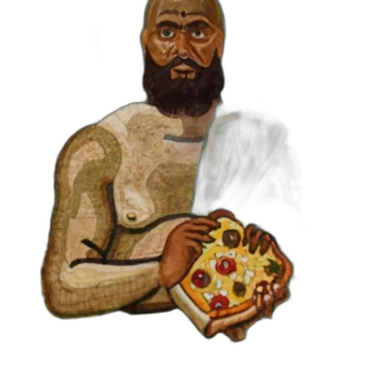 food, creature, jewelry, concept art, pixel art, fantasy art, 3d render, bearded transparent PNG cut-out
