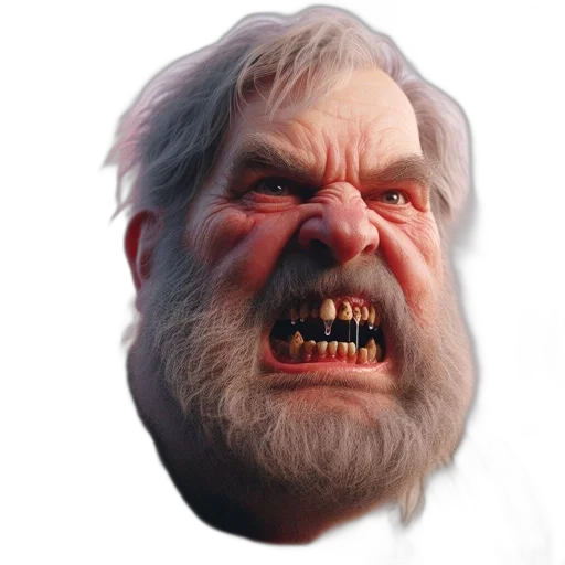 face, creature, mask, staff, photorealistic, 3d render, concept art, fantasy art transparent PNG cut-out