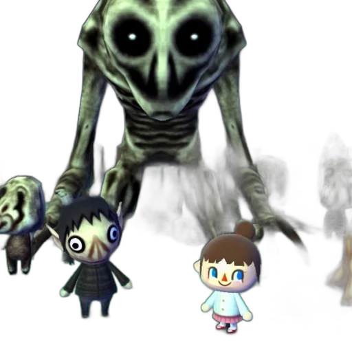 creature, staff, concept art, 3d render, outer space, two, animated, characters transparent PNG cut-out